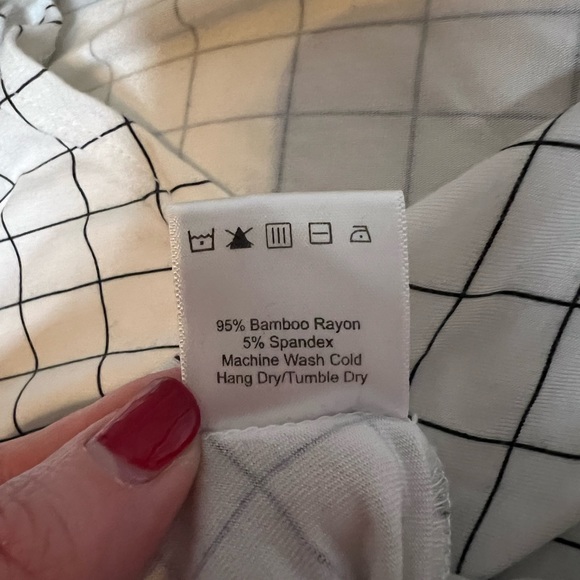 The New Blak Sophia long sleeved top in Power Grid Size XL - Picture 7 of 7